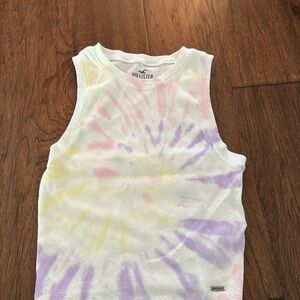 HOLLISTER small tie dye tank